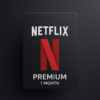 NETFLIX 4K UHD Premium Personal 1 Months Account